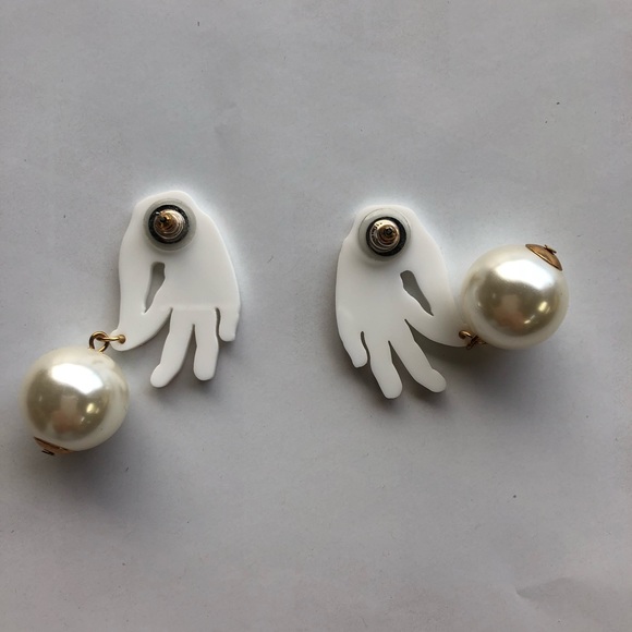 Modern Statement Earrings - Picture 4 of 4